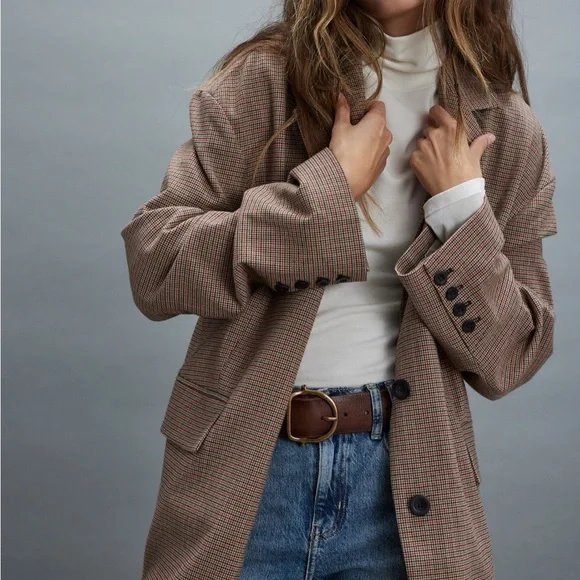 Free People Women's Ginger Blazer - Picture 5 of 10